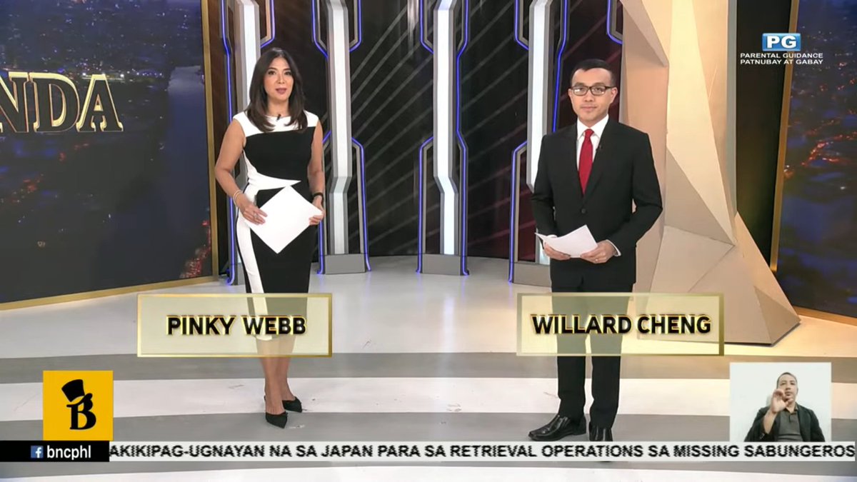 Sisimulan na ang #Agenda!

Samahan sina <a href="/iampinkywebb/">Pinky Webb</a> at <a href="/willardcheng/">Willard Cheng</a> sa pagtutok sa mga pinakamaiinit na isyu ng lipunan.

YT: tinyurl.com/3pmswcvz
FB: tinyurl.com/53373tkh