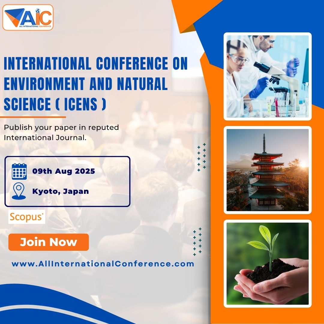 all_int_conf's tweet image. 𝐈𝐧𝐭𝐞𝐫𝐧𝐚𝐭𝐢𝐨𝐧𝐚𝐥 𝐂𝐨𝐧𝐟𝐞𝐫𝐞𝐧𝐜𝐞 𝐨𝐧 𝐄𝐧𝐯𝐢𝐫𝐨𝐧𝐦𝐞𝐧𝐭 𝐚𝐧𝐝 𝐍𝐚𝐭𝐮𝐫𝐚𝐥 𝐒𝐜𝐢𝐞𝐧𝐜𝐞 ( 𝐈𝐂𝐄𝐍𝐒 )

🔗 Register now or explore more:
allinternationalconference.com/eventdetail/13…

#allinternationalconference #ICENS2025 #EnvironmentConference #NaturalScience