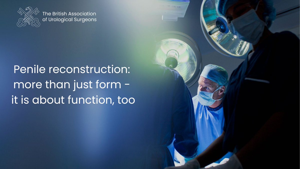 BAUS (@bausurology) on Twitter photo Losing penis function from conditions like Peyronieโs, cancer treatment, trauma / infection isnโt just physical - it affects self-esteem, intimacy & mental wellbeing.
<a href="/mariasatchi/">Maria Satchi</a> shares her views on the seldom discussed topic of penile reconstruction๐
bit.ly/4lw5f7O Losing penis function from conditions like Peyronieโs, cancer treatment, trauma / infection isnโt just physical - it affects self-esteem, intimacy & mental wellbeing.
<a href="/mariasatchi/">Maria Satchi</a> shares her views on the seldom discussed topic of penile reconstruction๐
bit.ly/4lw5f7O