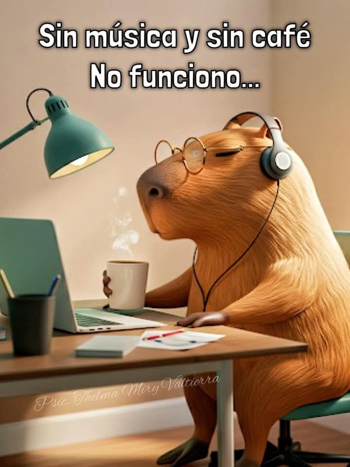 Buen inicio de semana para ti ☕✨