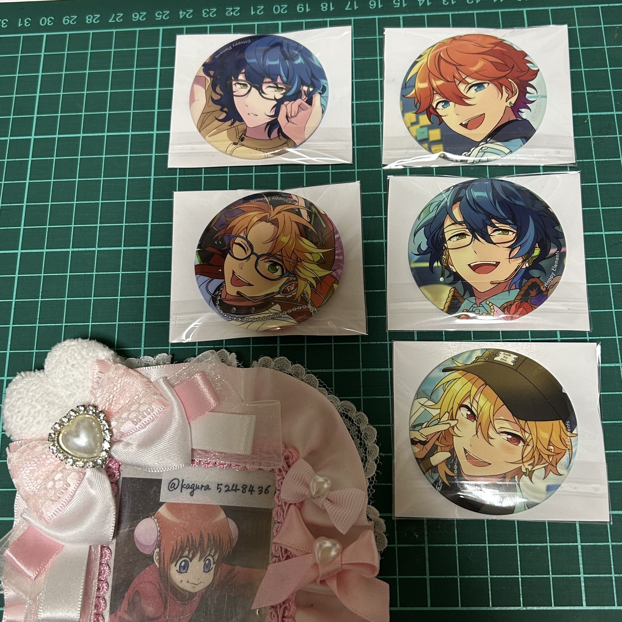銀魂　キャラポップアップストア　和紙風缶バッジ　花鳥風月　土方十四郎　17個 銀魂 キャラポップアップストア 和紙風缶バッジ 花鳥風月 土方十