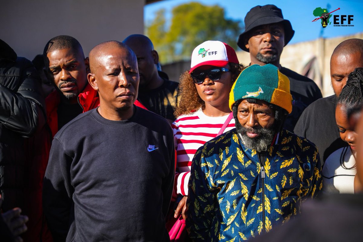 Mayibuye Melisizwe Mandela (@cde_mm_mandela) on Twitter photo Ramaphosa came to Mthatha few weeks, made promises after the floods, blankets, help, nothing delivered till today.
My CIC <a href="/Julius_S_Malema/">Julius Sello Malema</a> arrived 2 days ago in Mthatha. No empty talk. Immediate help. Food, resources, dignity. Even helped bury those still not laid to rest. Ramaphosa came to Mthatha few weeks, made promises after the floods, blankets, help, nothing delivered till today.
My CIC <a href="/Julius_S_Malema/">Julius Sello Malema</a> arrived 2 days ago in Mthatha. No empty talk. Immediate help. Food, resources, dignity. Even helped bury those still not laid to rest.