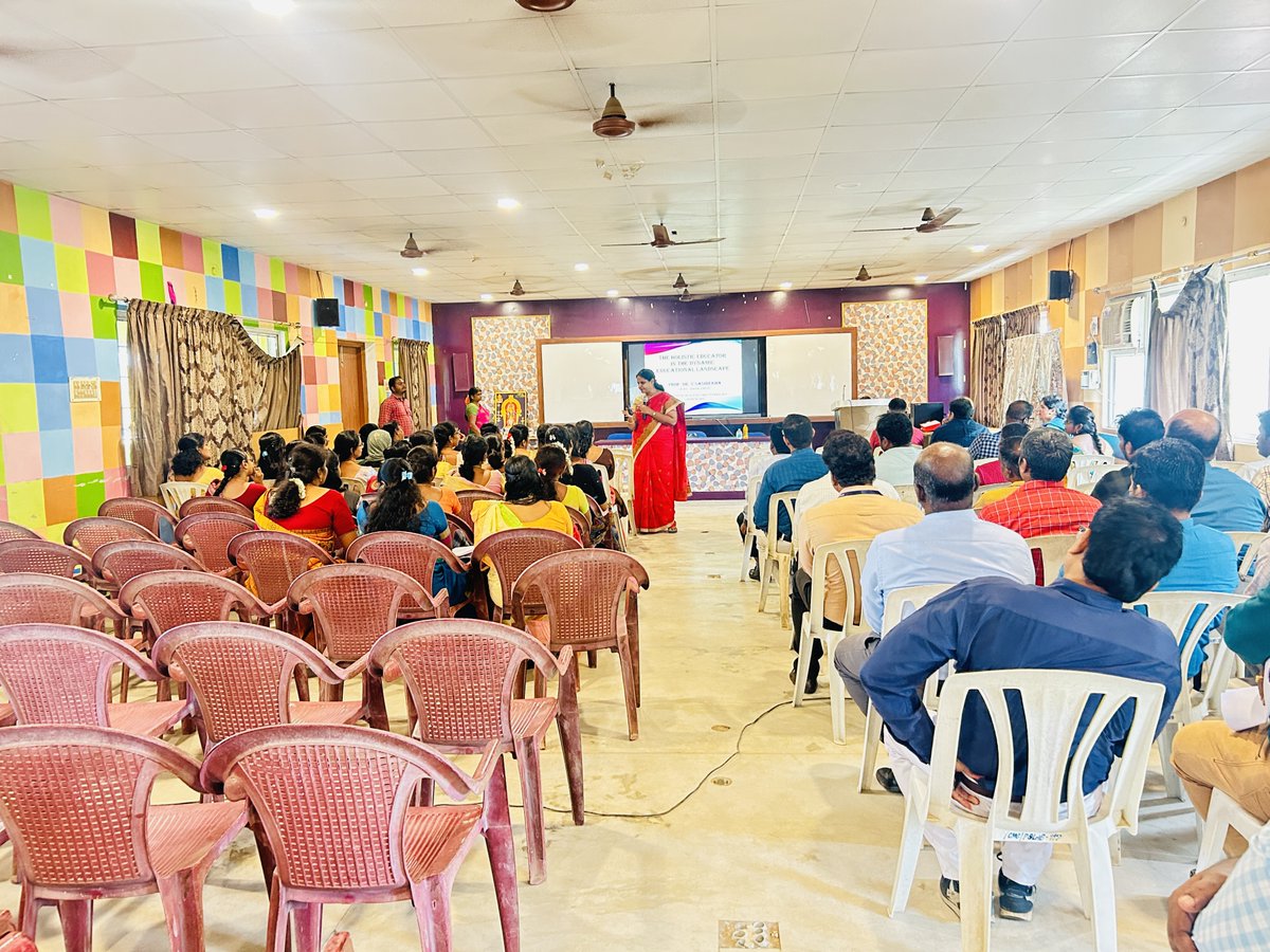 VelMultitech99's tweet image. This program aimed to empower faculty with innovative approaches, promoting student-centered learning and faculty development to enhance teaching practices and institutional quality.
.
.
.
.
#vtmt #veltechmultitech #veltech #multitech