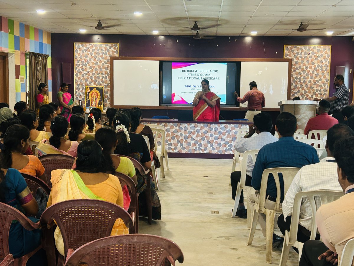 VelMultitech99's tweet image. This program aimed to empower faculty with innovative approaches, promoting student-centered learning and faculty development to enhance teaching practices and institutional quality.
.
.
.
.
#vtmt #veltechmultitech #veltech #multitech