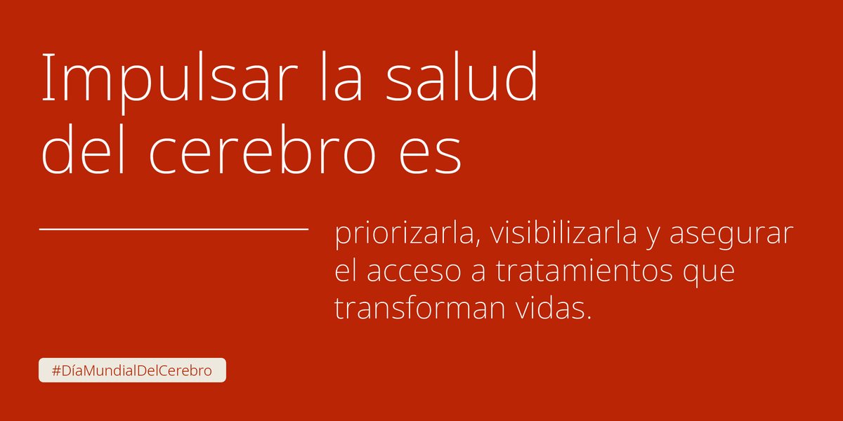 🧠 ¡Hoy es el Día Mundial del Cerebro! Y en #Lundbeck creemos que avanzar en la salud del cerebro es mucho más que desarrollar tratamientos; es escuchar las necesidades de los pacientes, colaborar con profesionales y romper barreras.

#DíaMundialDelCerebro