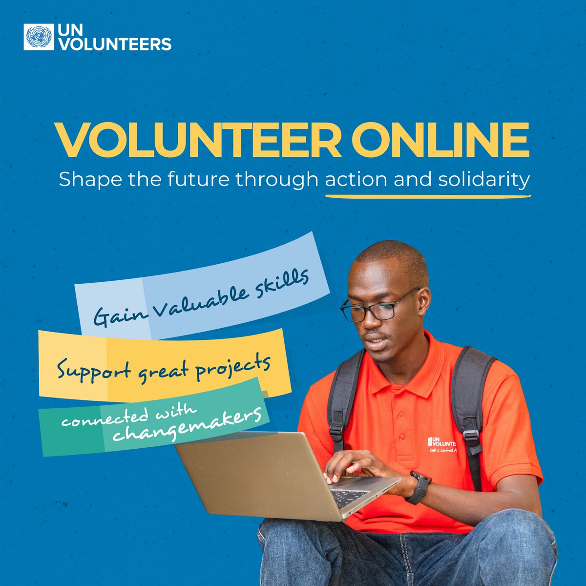 UNV East and Southern Africa (@unv_esaro) on Twitter photo Are you looking for reliable, remote talent?
UNV’s online volunteering service connects the <a href="/UN/">United Nations</a>, governments & non-profits with remote talent from anywhere in the world for free.
🎧Translators
📝Writers
🎨Designers
📖Researchers
💻Tech developers +
🔗app.unv.org Are you looking for reliable, remote talent?
UNV’s online volunteering service connects the <a href="/UN/">United Nations</a>, governments & non-profits with remote talent from anywhere in the world for free.
🎧Translators
📝Writers
🎨Designers
📖Researchers
💻Tech developers +
🔗app.unv.org