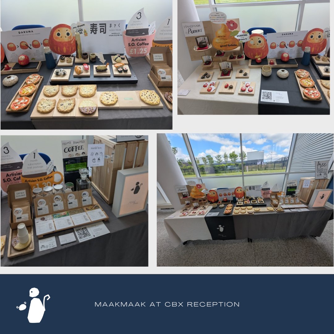 MaakMaak are at cobalt reception right now!
Come check them out and even try some coffee ☕🐒