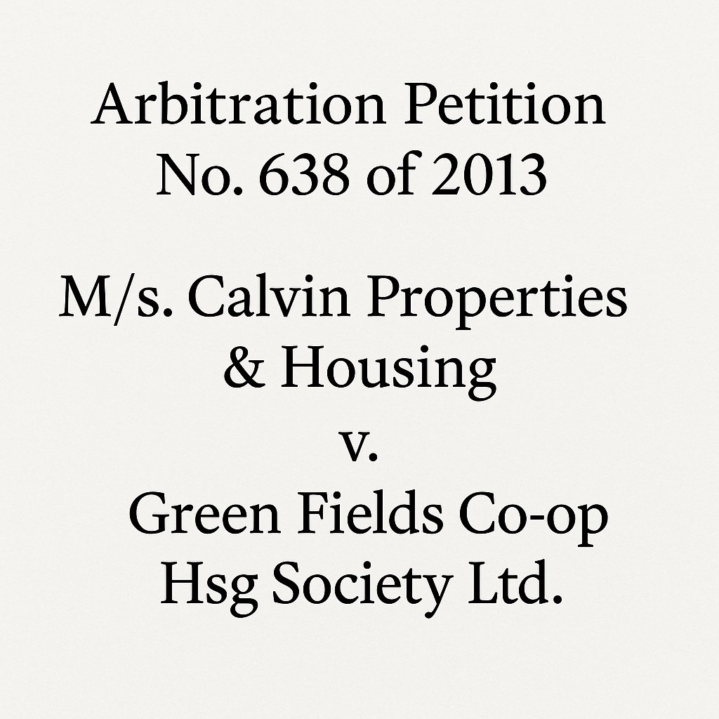 YiippeeNews's tweet photo. 🚨 Bombay HC sets the record straight: Minority members can’t block redevelopment approved by majority!

Big win for housing societies in #Mumbai!

Details: M/s. Calvin Properties v. Green Fields Co-op Hsg Society (Arb Pet 638/2013)

#Redevelopment #CooperativeHousing #HousingJustice

👉 Follow @YiippeeNN for legal updates.