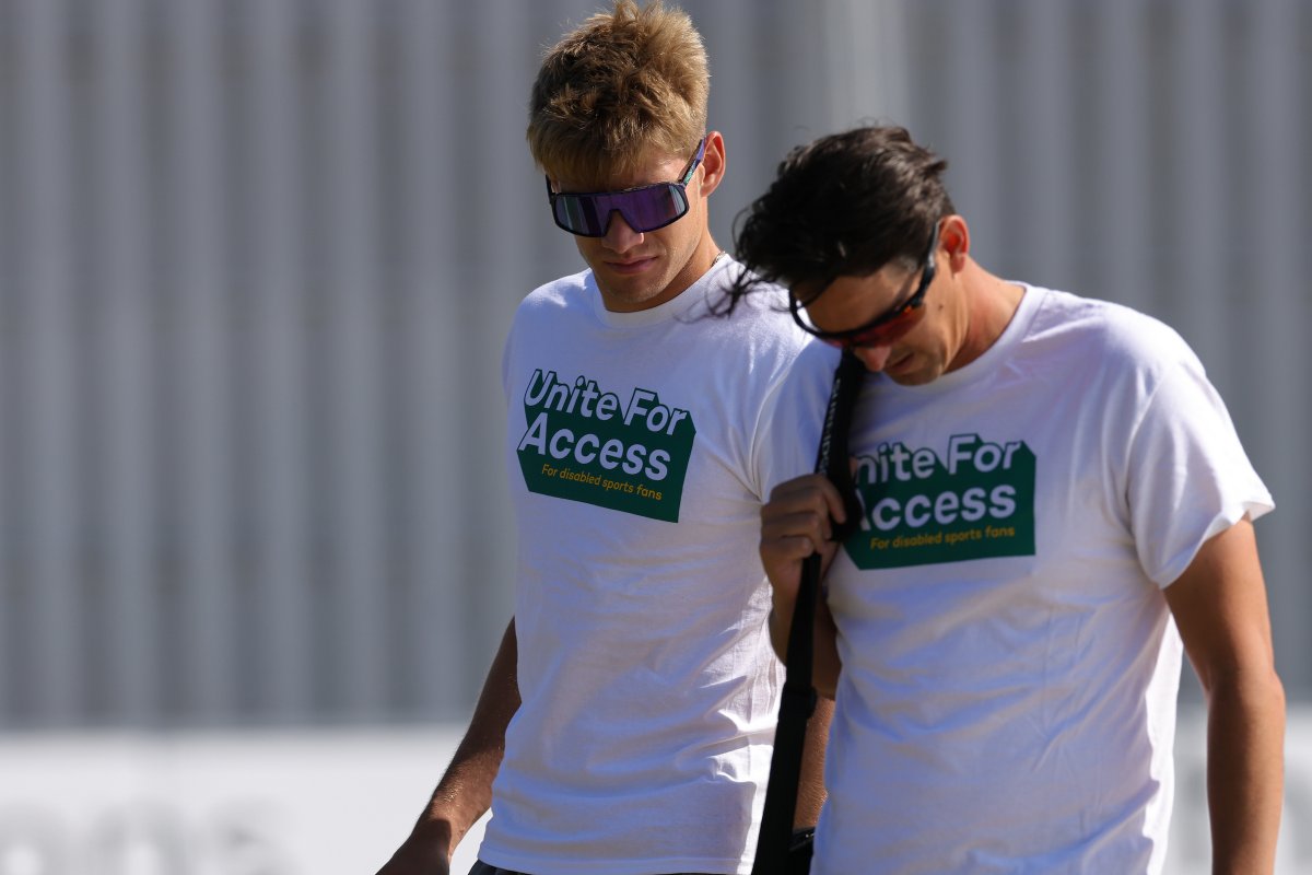 Leicestershire CCC 🦊 (@leicsccc) on Twitter photo During our warm-up, we wore t-shirts supporting <a href="/lpftweets/">Level Playing Field</a>' 'Unite For Access' campaign to champion disability needs and inclusion at sporting venues. 💚
Level Playing Field's CEO, Owain Davies, will be giving an enlightening talk in the marquee at 1:10pm for spectators wishing During our warm-up, we wore t-shirts supporting <a href="/lpftweets/">Level Playing Field</a>' 'Unite For Access' campaign to champion disability needs and inclusion at sporting venues. 💚
Level Playing Field's CEO, Owain Davies, will be giving an enlightening talk in the marquee at 1:10pm for spectators wishing