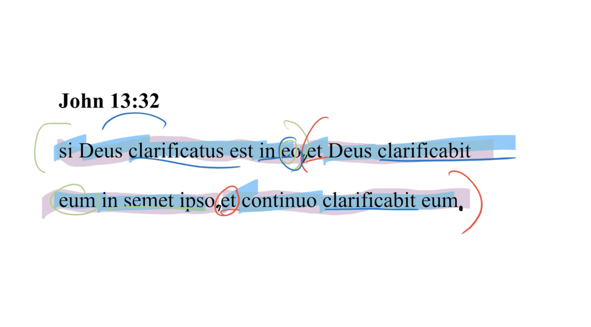 Today's Latin Vulgate Video: John 13:32 Latin Vulgate ow.ly/HkHK106ek8A