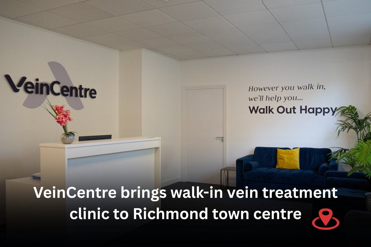 VeinCentre’s new #Richmond clinic offers advanced, walk-in treatments for varicose and thread veins 👀

READ MORE ➡️richmond.nub.news/news/local-new…