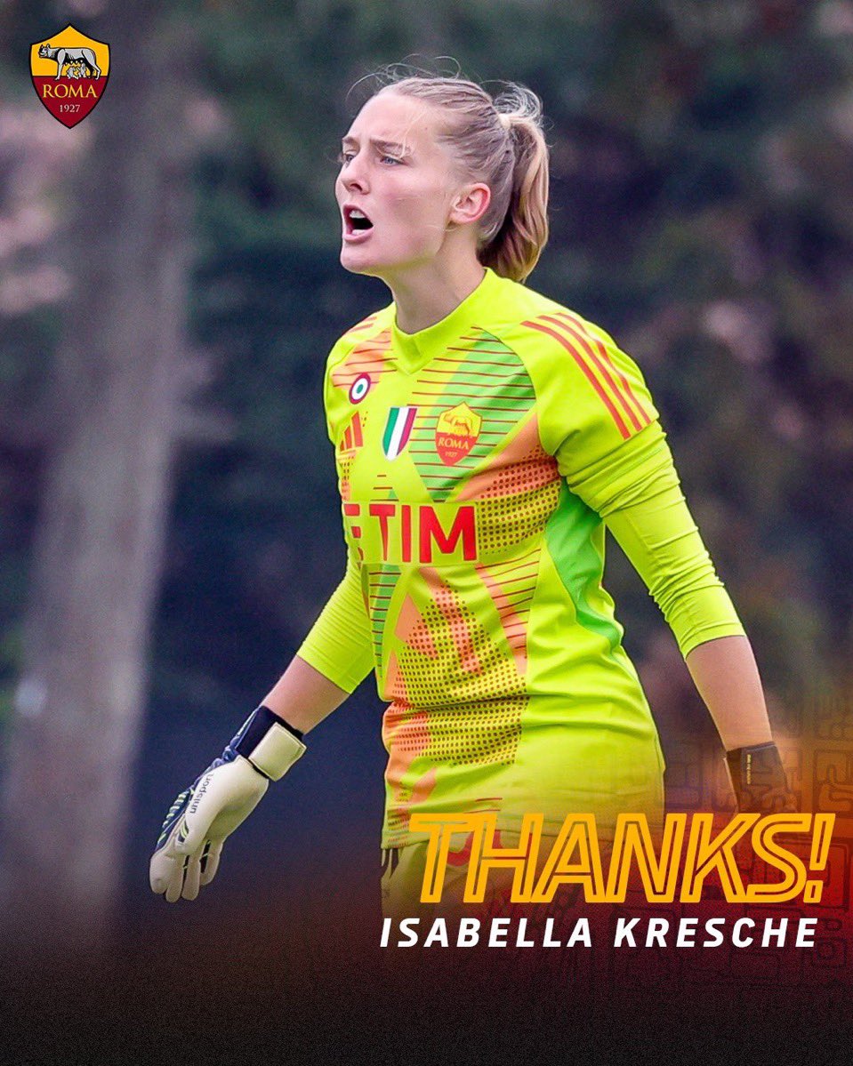 la_stellata_it's tweet photo. GRAZIE ALLE NOSTRE RAGAZZE FANTASTICHE!!
IN BOCCA AL LUPO PER FUTURO🍀🍀🍀
#Troelsgaard #Aigbogun #Kresche
#ASRomaFemminile https://t.co/n2ZQoLoAoE