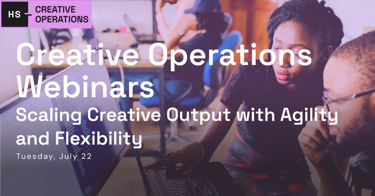 New #CreativeOps webinar confirmed with <a href="/brainrider/">Brainrider</a> - Scaling Creative Output with Agility and Flexibility starts in just 1 hour!

Register for free here: henrystewartconferences.com/creative-opera…
