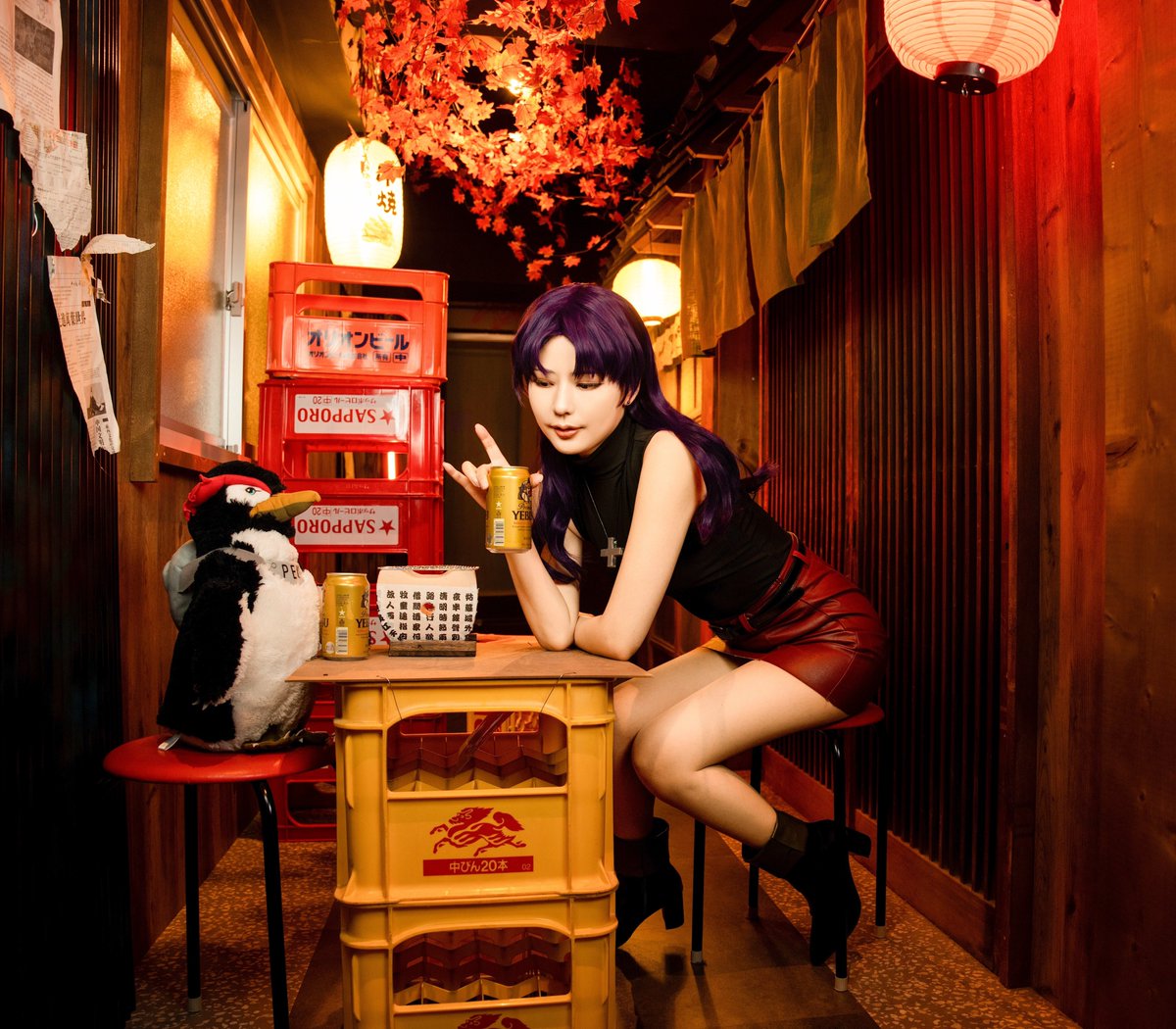 ペンペンと飲み🏮🍻🐧❤️
