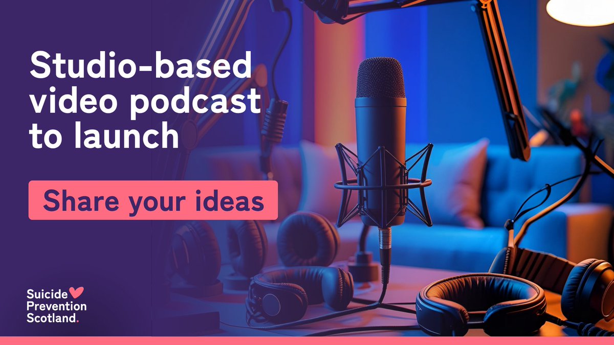 SuicidePrevScot's tweet image. In September we're launching the What if... video podcast.
Studio based, and hosted by high-profile presenter, we're continuing Scotland's biggest ever conversation about suicide.
We want suggestions which are:
🟠 Bold
🟡 Challenging
🟢 Inspiring
➡️ suicideprevention.scot/whatif/ideas-n…