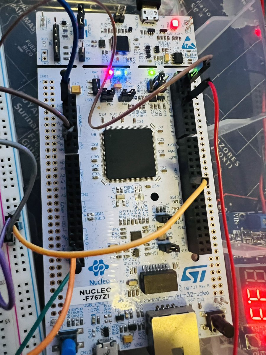0xdevstor's tweet image. Stm32 are by far my favourite microcontroller family