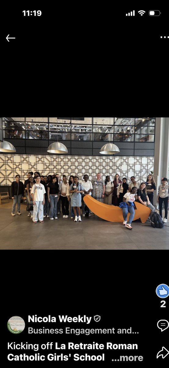 LaRetraiteSW12's tweet image. Year 10 have started their Work Experience @awscloud #careers #digital