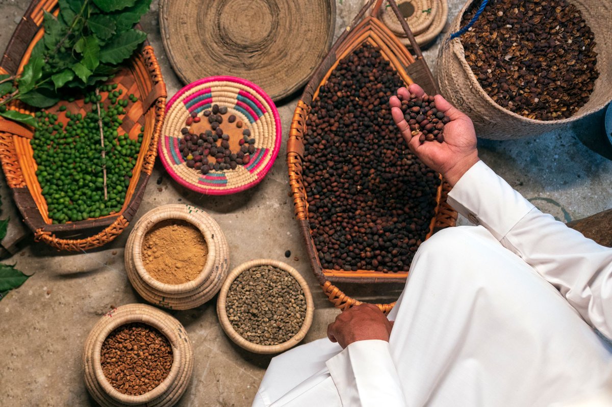 تُحضّر قهوة القشر بغلي قشور البن بعد فصلها وتحميصها، وتُقدّم عادةً في أكواب تقليدية أكبر من فناجين القهوة السعودية، ويفضلها أهالي المناطق الجنوبية في المملكة، مثل جازان وعسير والباحة، وتتميز بقوامها الخفيف وفوائدها الصحية، ويُطلق عليها هذا الاسم تمييزًا لطريقتها التي تعتمد على