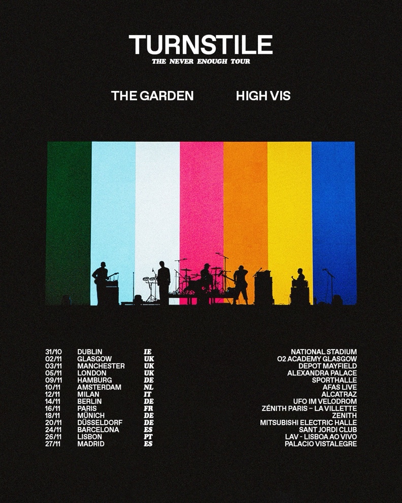 Rock Sound (@rocksound) on Twitter photo Fresh from Glastonbury, Turnstile have just announced a UK and EU tour taking place this October/November
Tickets on sale July 04 Fresh from Glastonbury, Turnstile have just announced a UK and EU tour taking place this October/November
Tickets on sale July 04