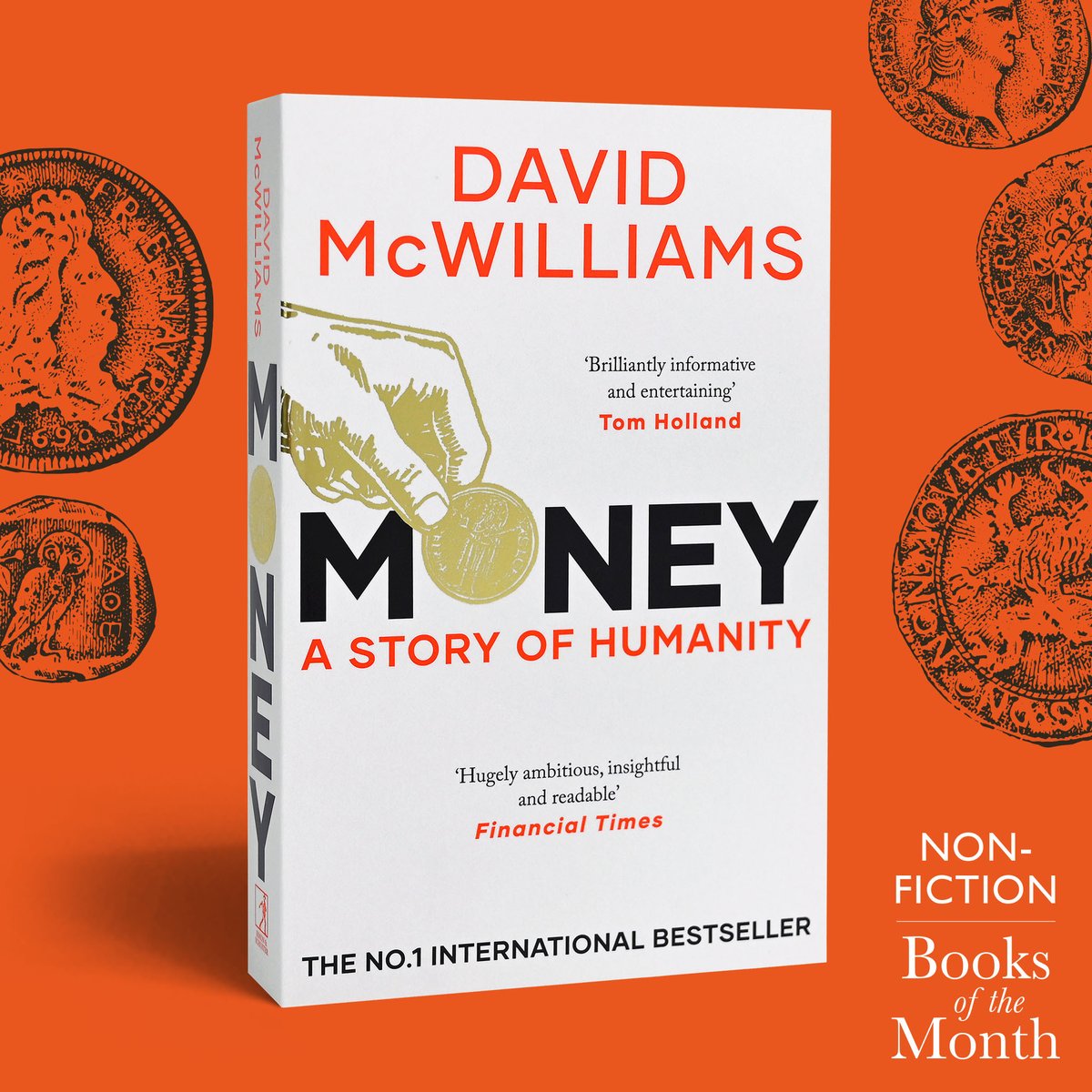 Waterstones (@waterstones) on Twitter photo From a tally stick in ancient Africa right up to today’s cryptocurrency and beyond, <a href="/davidmcw/">David McWilliams</a> charts the relationship between humans and money, explaining why it matters and how it shapes our world in MONEY, our Non-fiction Book of the Month: waterstones.com/book/money/dav… #WBOTM From a tally stick in ancient Africa right up to today’s cryptocurrency and beyond, <a href="/davidmcw/">David McWilliams</a> charts the relationship between humans and money, explaining why it matters and how it shapes our world in MONEY, our Non-fiction Book of the Month: waterstones.com/book/money/dav… #WBOTM