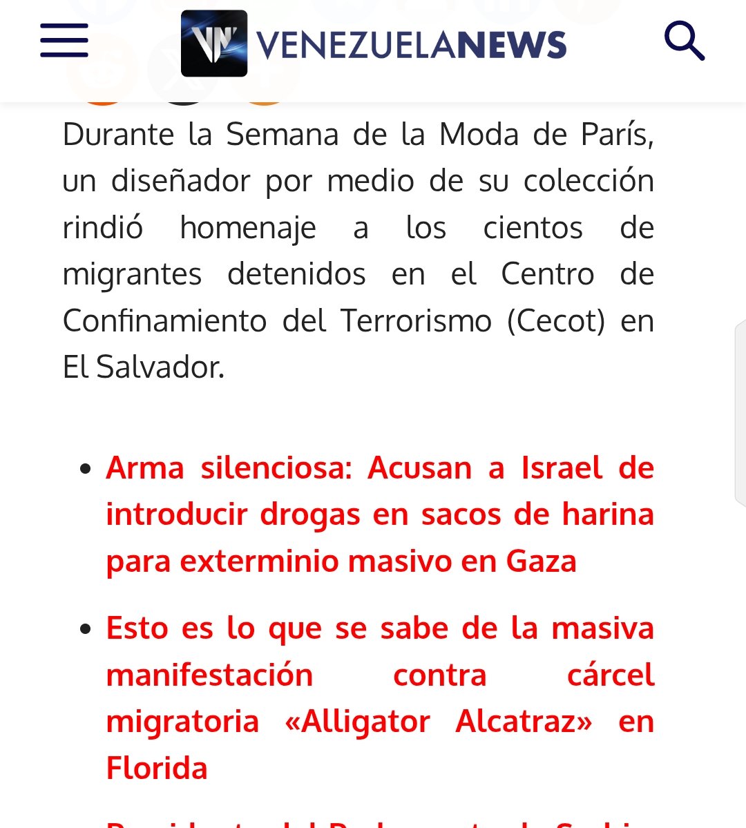 GladimirMonter1's tweet image. 🔥 **¡Polémica en la moda!** Un diseñador rinde homenaje a los migrantes detenidos en el **Cecot** durante la **Semana de la Moda de París**. ¿Arte, protesta o provocación? 👀✂️  

#ModaConSentido #Cecot #ParísFashionWeek