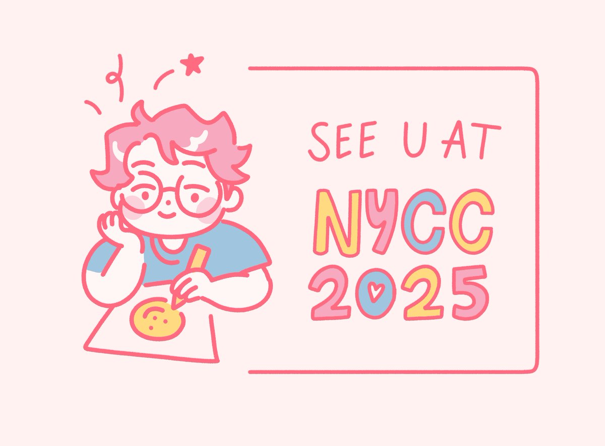 imzeferino's tweet image. ready for another amazing year @ NYCC&apos;s artist alley! 🥰