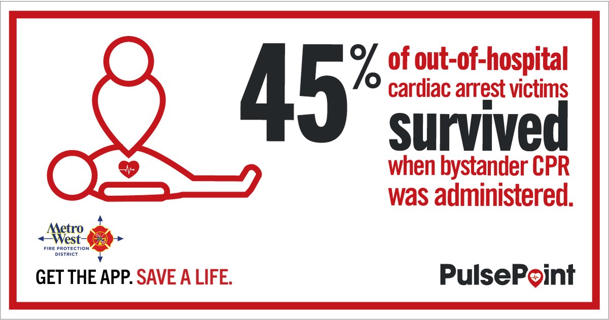 Stay ready to save a life ! The PulsePoint app sends real-time alerts to nearby CPR-trained citizens when someone is experiencing a cardiac emergency. By downloading the app, you can be notified immediately and provide life-saving help before first responders arrive. Download