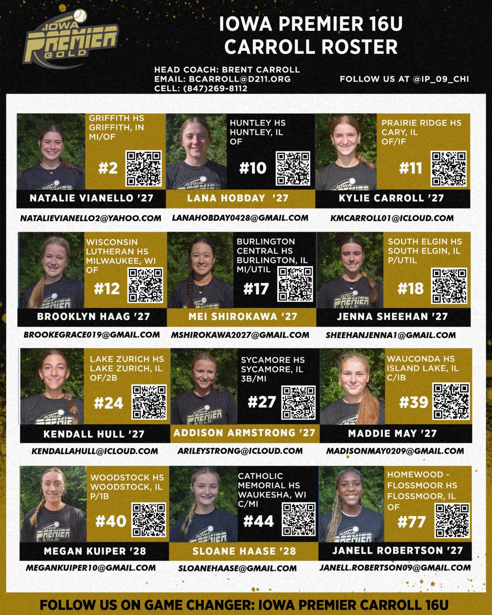 Iowa Premier 16U - Carroll 🥎 (@ip_09_chi) on Twitter photo ‼️Iowa Premier Organizational Workout‼️
📅 Monday June 30th
⏰ 5:00-7:00 PM
📍Aurora Sports Complex - Quad B - 19300 E Colfax Aurora, CO
<a href="/IowaPremierFP/">Iowa Premier Fastpitch</a> <a href="/COSparkFire/">CO 4th of July</a> ‼️Iowa Premier Organizational Workout‼️
📅 Monday June 30th
⏰ 5:00-7:00 PM
📍Aurora Sports Complex - Quad B - 19300 E Colfax Aurora, CO
<a href="/IowaPremierFP/">Iowa Premier Fastpitch</a> <a href="/COSparkFire/">CO 4th of July</a>
