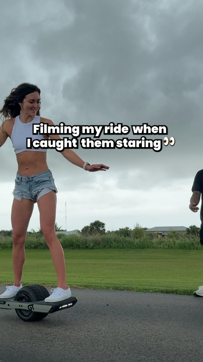 I think he's trying to impress me?