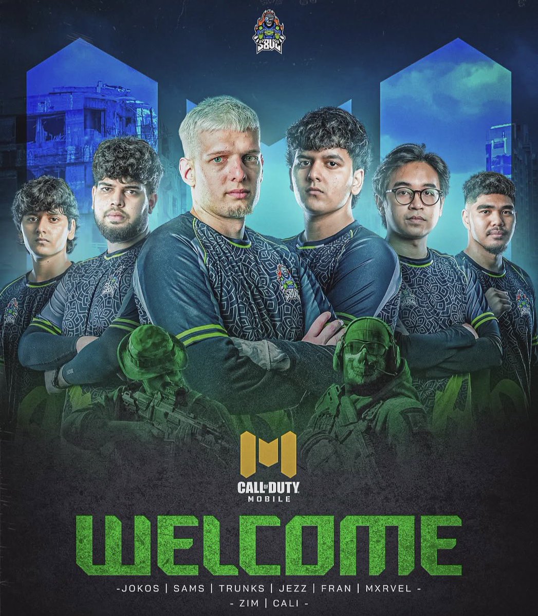 🚨S8UL has announced their CODM roster...