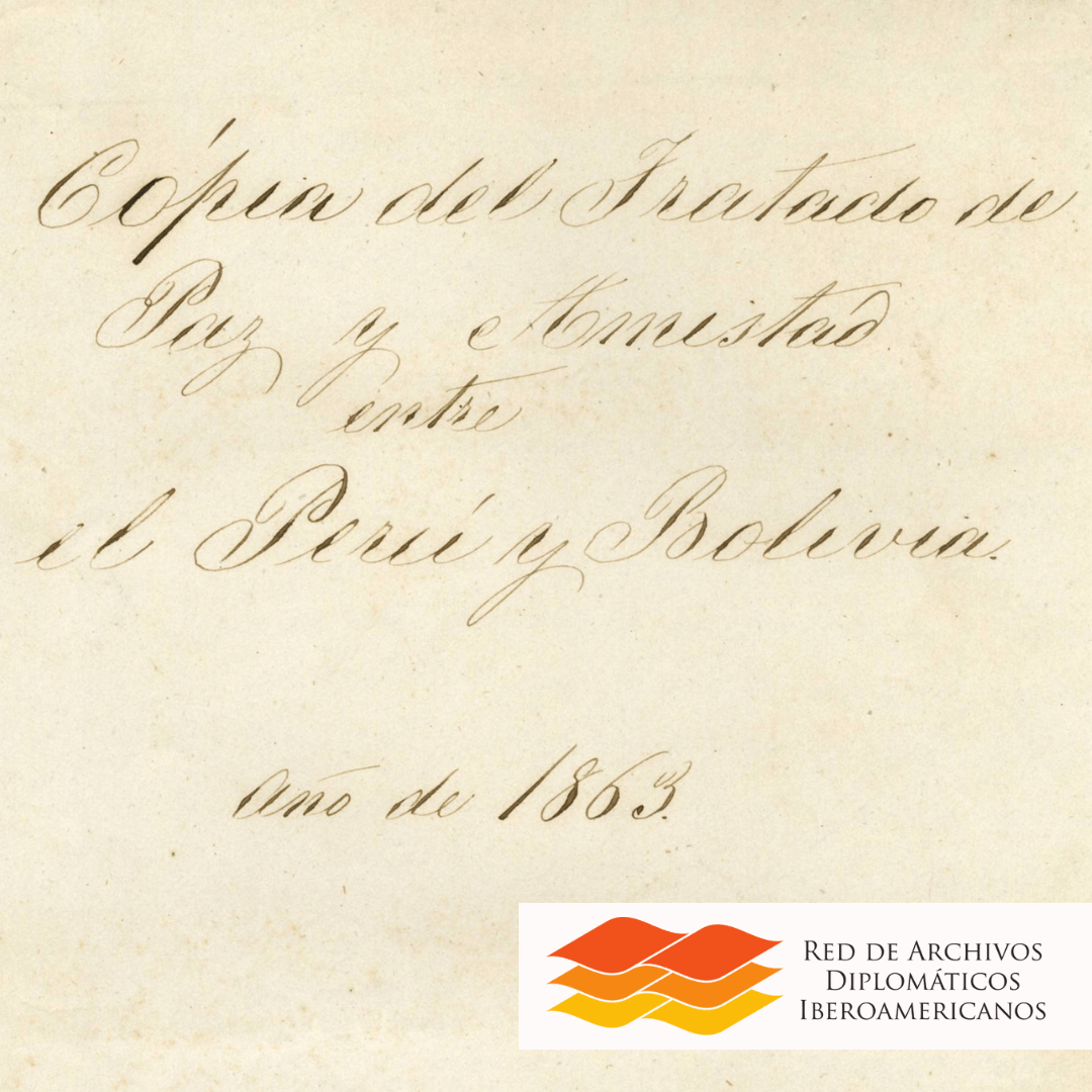 RADIarchivos's tweet photo. Tratado de Paz y Amistad entre Bolivia y el Perú (1863). Lea el documento completo.
https://t.co/u1rA8WcnVk https://t.co/ISue3CcE0J