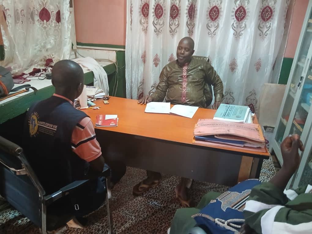 Sevguinee's tweet image. Troisième étape de la supervision régionale du projet d'accompagnement psychosocial des femmes enceintes dans la zone de Kankan : étape de Mandiana.
