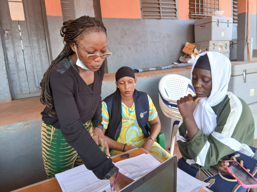 Sevguinee's tweet image. Troisième étape de la supervision régionale du projet d'accompagnement psychosocial des femmes enceintes dans la zone de Kankan : étape de Mandiana.