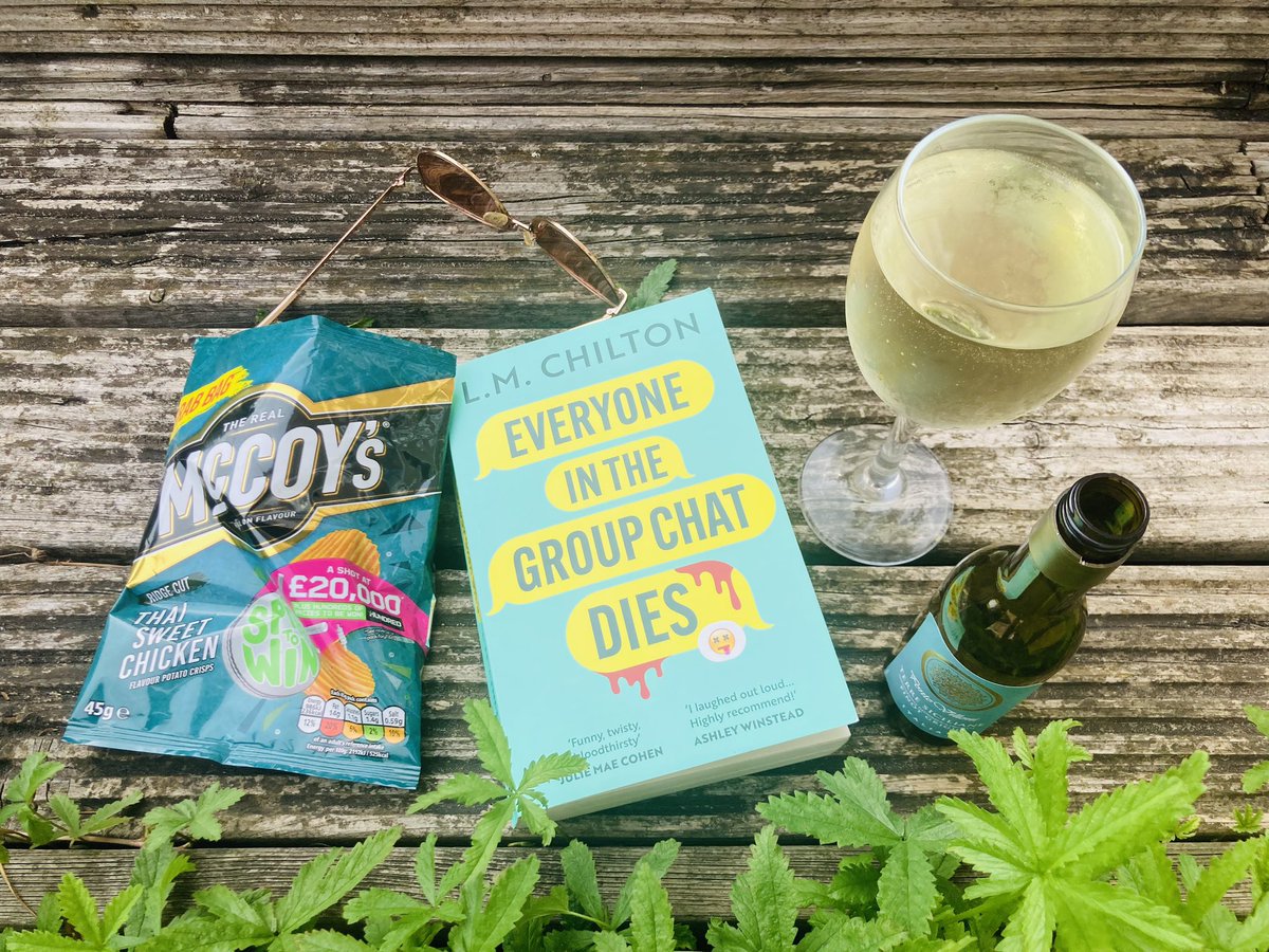 A mysterious influencer arrives on the doorstep of a bunch of bored flatmates, dredging up an old murder case in a small town with creepy traditions. Thoroughly millennial thriller that pokes its tongue out at modern technology #LMChilton #EveryoneInTheGroupChatDies