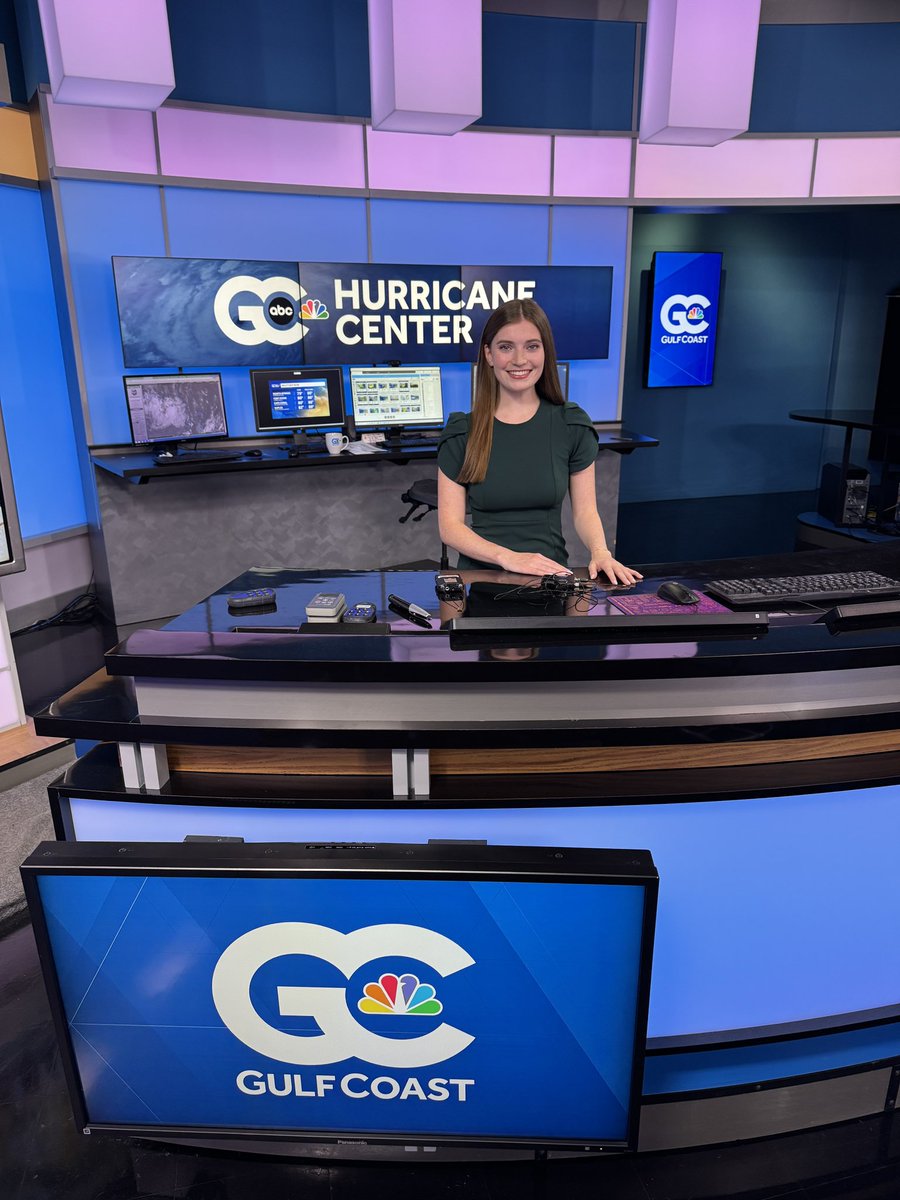 I’m so excited to be the newest member of the weather team here at Gulf Coast News in Fort Myers, FL! Today is my first day, but you can catch me on air later this week!