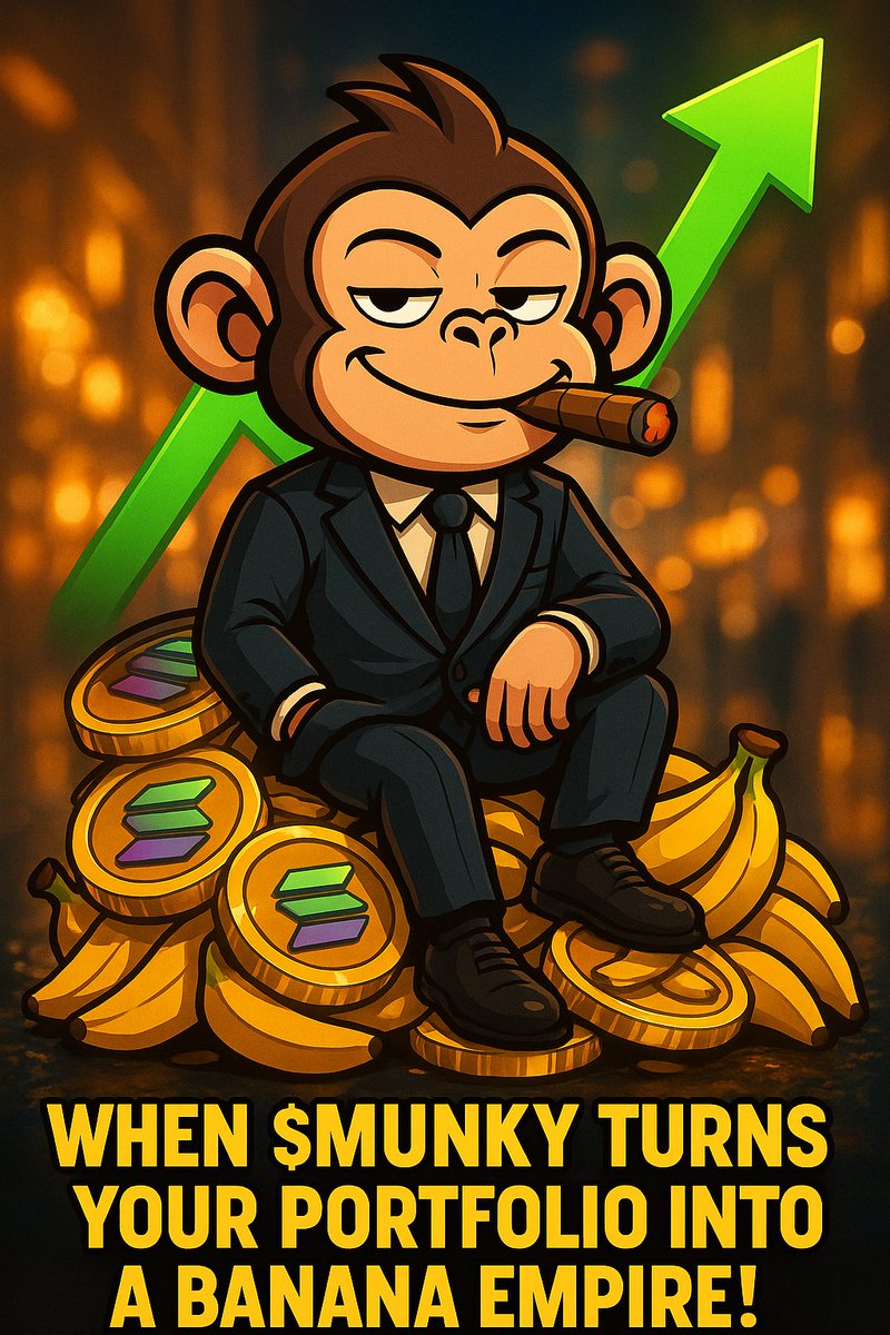 epiccryptotv's tweet photo. @Tejabeernalli $MUNKY
#MunkyCoin #Solana #MemeCoin #PumpFun https://t.co/HvZGdfiGZQ