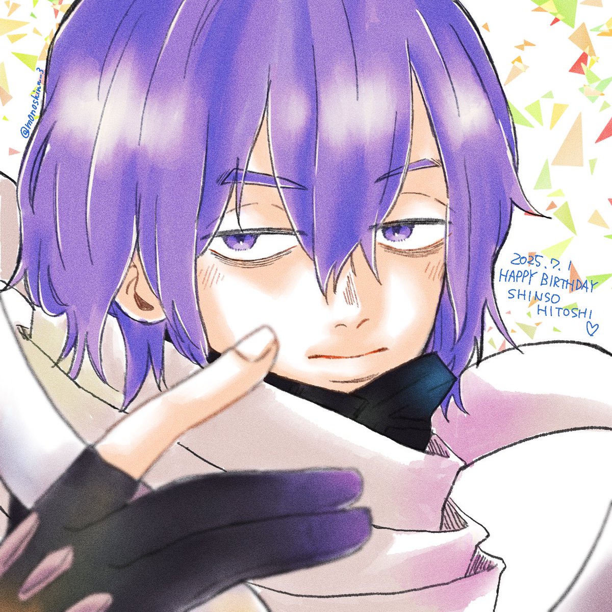 monoshinn_3's tweet photo. しんそーくん‼️‼️おたおめ✨️✨️
 #心操人使誕生祭2025 https://t.co/gJ3kybkKwR
