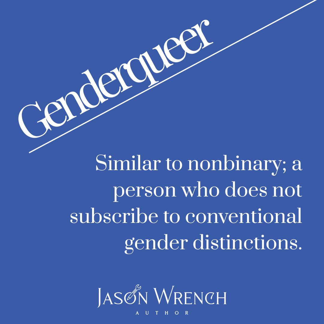 “Gender? I make my own rules. 💚🤍💜 #GenderqueerPride #BreakTheBinary #PrideWeekend
