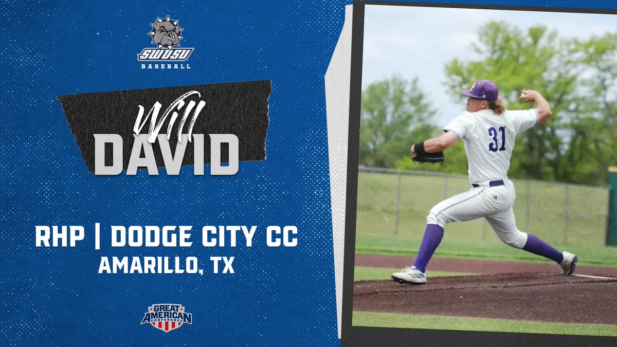 SIGNED! Welcome Home!

Will David | RHP
Dodge City CC | Amarillo, TX

#BlueCollar #GoDawgs