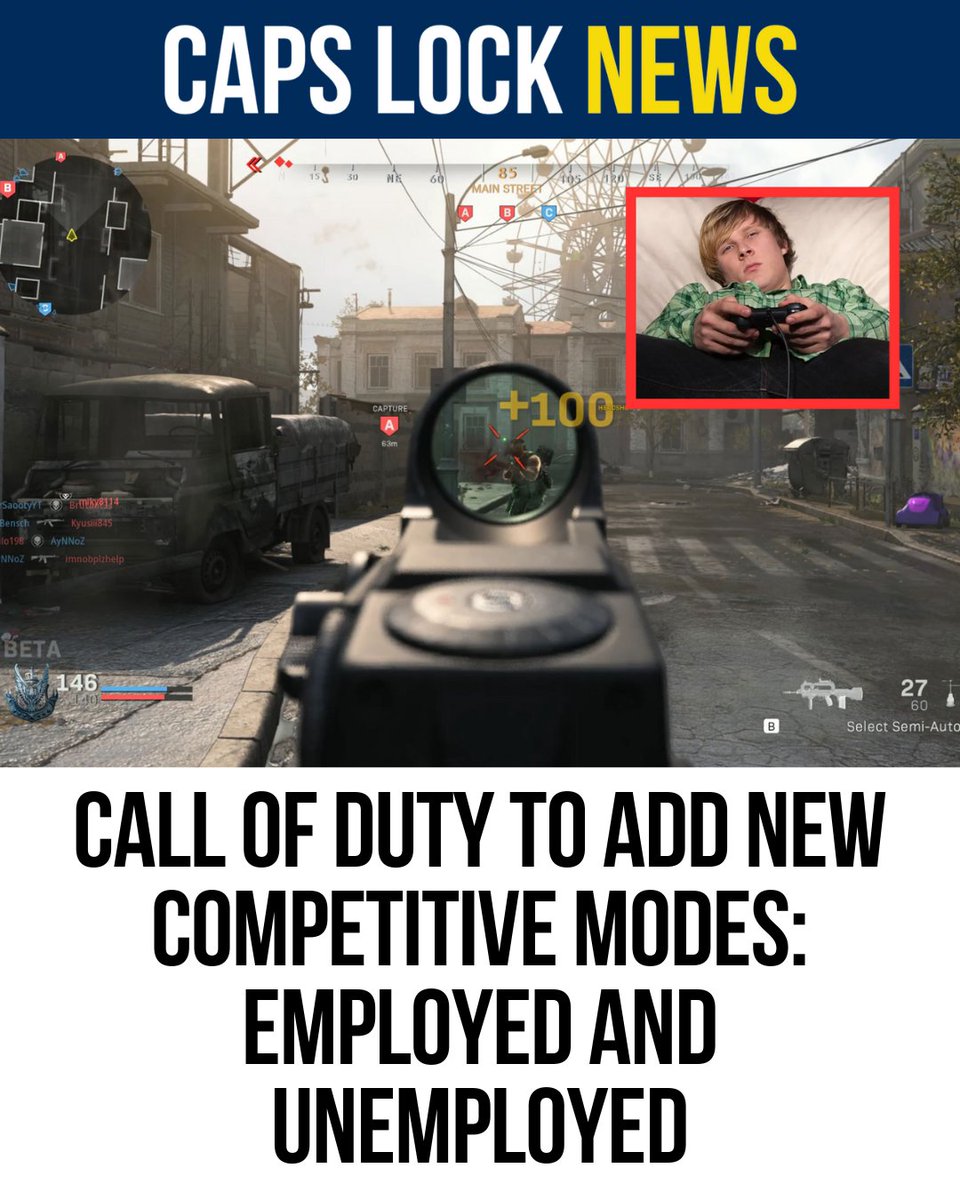 Call of Duty To Add New Competitive Modes: Employed and Unemployed capslocknews.com/call-of-duty-t…