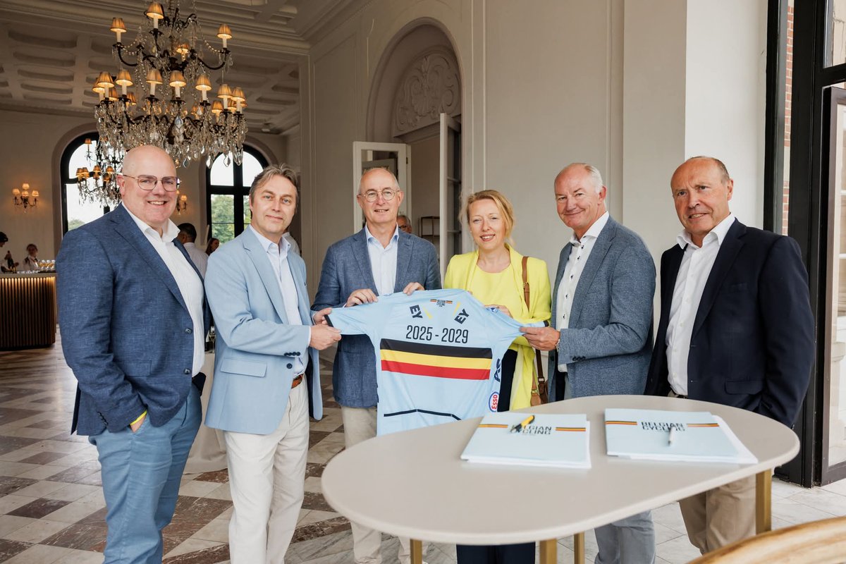 We are happy to announce that we have extended our partnership with EY until 2029.

In EY we have found a partner that shares the same values with an emphasis on people, teamwork and personality.

👉 Read more: bit.ly/3I7zZxo

📷 Rhode Van Elsen 

#EY #BelgianCycling