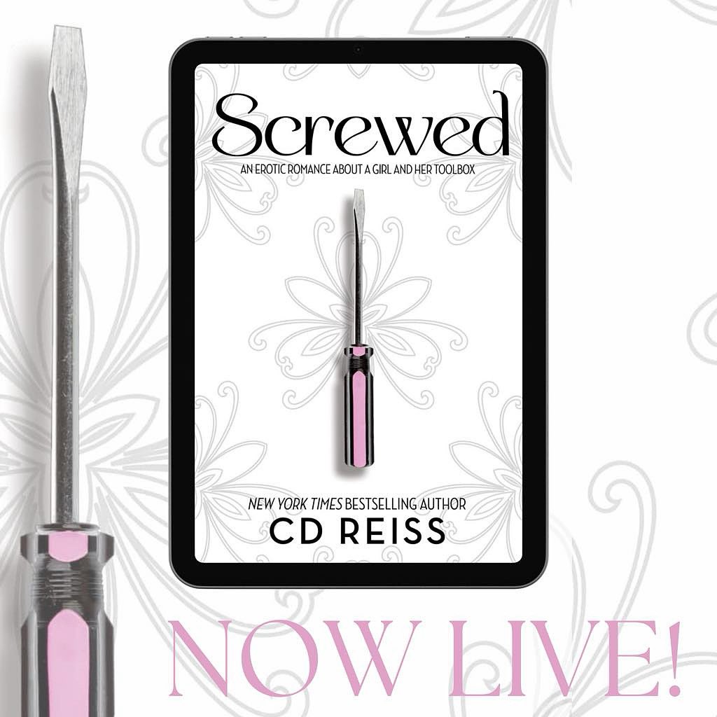 Candi Kane PR (@candikanepr) on Twitter photo SCREWED from New York Times bestselling author <a href="/CDReisswriter/">CD Reiss 🌻🥥</a> is NOW LIVE!
Get ready for this all-new erotic, off the hook, deranged romance with the sentient contents of one girl’s toolbox!
READ TODAY!
books2read.com/u/m0no9M SCREWED from New York Times bestselling author <a href="/CDReisswriter/">CD Reiss 🌻🥥</a> is NOW LIVE!
Get ready for this all-new erotic, off the hook, deranged romance with the sentient contents of one girl’s toolbox!
READ TODAY!
books2read.com/u/m0no9M
