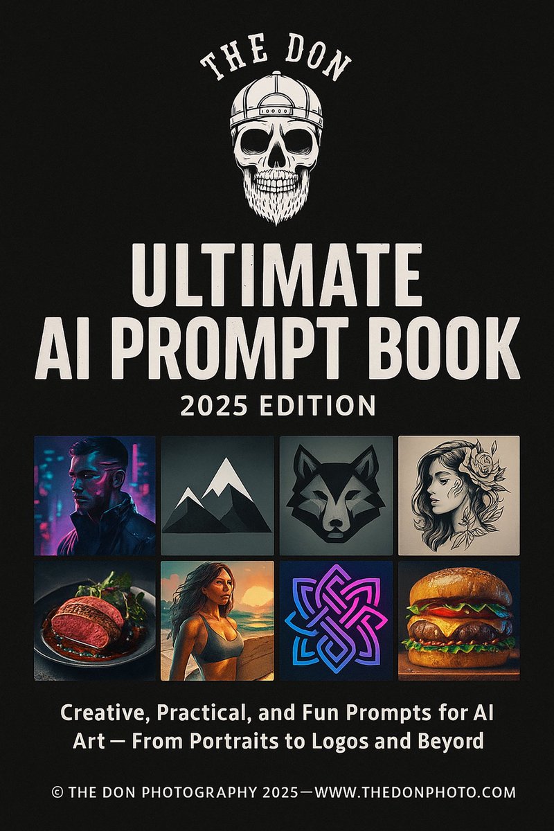 Hey all - I have put together a guide book on AI Prompts for people that are new to image generation - it has 170 tested example prompts to help get creative too! 

Please share and spread the word for me as it’s my new venture!

Thanks ☺️ 

thedonphoto.gumroad.com/l/kpkyzs