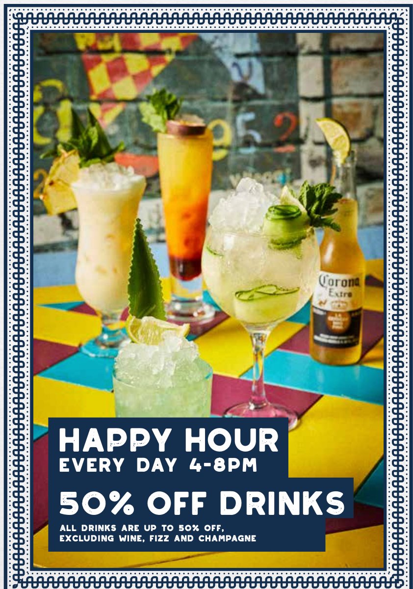 #Alfresco #garden #patio #HappyHour every day 4-8pm amazing #cocktails great prices #London #WC2H 0JG . bar-salsa.com/soho/events