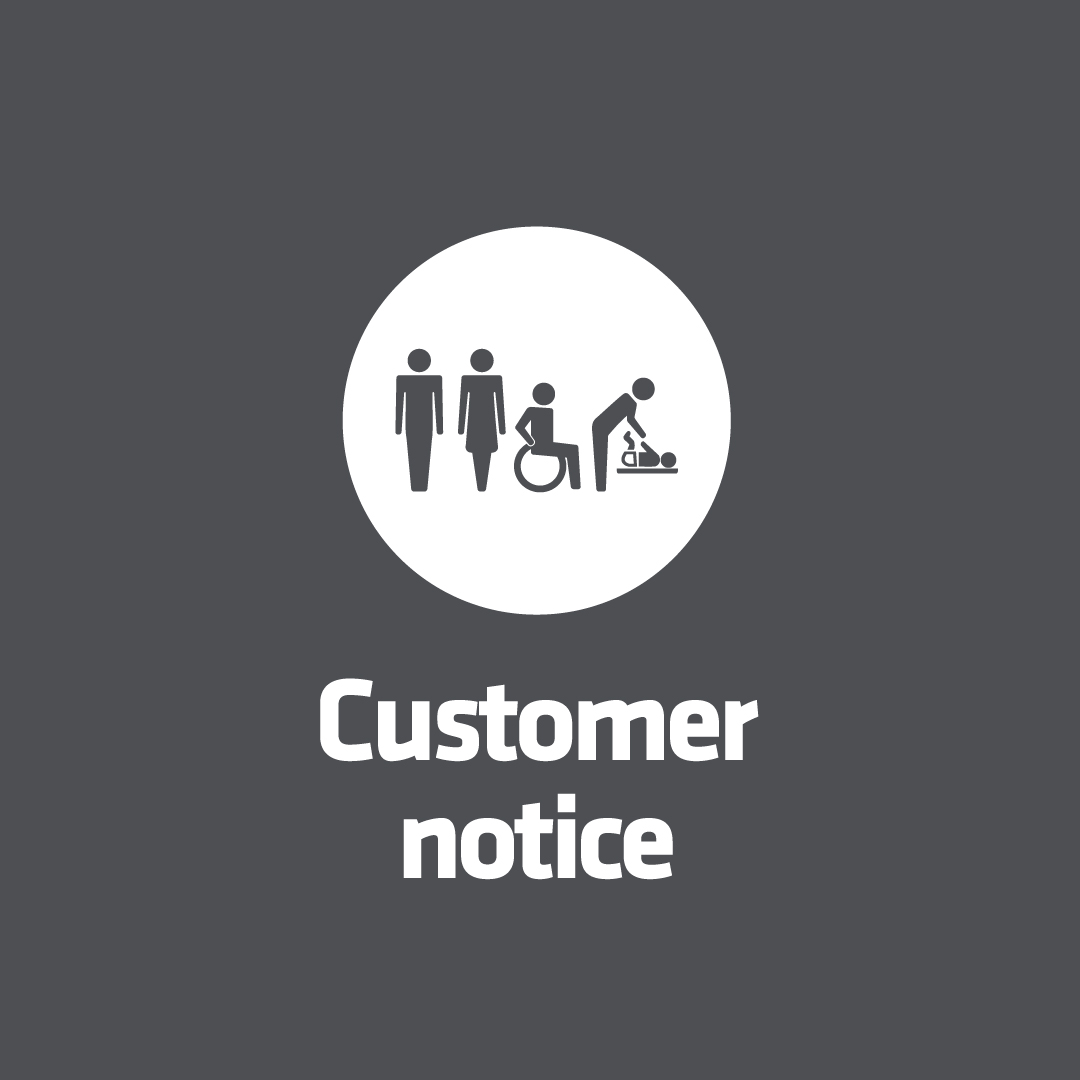 Please be advised that the public toilets at Hamilton Bus Station are currently unavailable due to vandalism. 

We apologise for any inconvenience this may cause.