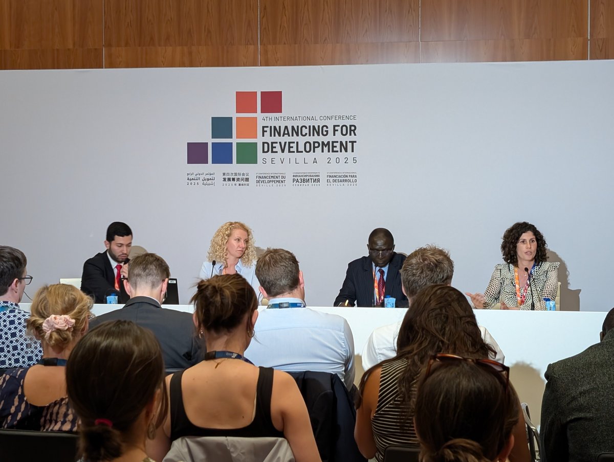 IISD Economic Policy (@iisd_elp) on Twitter photo At #FfD4, <a href="/ali_readhead/">Alexandra Readhead</a>, <a href="/IISD_news/">IISD</a> Tax & Debt Director spoke on a panel with <a href="/noradno/">Norad</a>, <a href="/UNHumanRights/">UN Human Rights</a> & <a href="/KRACorporate/">Kenya Revenue Authority</a> to unpack how environmental levies can support revenue and & climate goals, if backed by political will and global solidarity 🌍 At #FfD4, <a href="/ali_readhead/">Alexandra Readhead</a>, <a href="/IISD_news/">IISD</a> Tax & Debt Director spoke on a panel with <a href="/noradno/">Norad</a>, <a href="/UNHumanRights/">UN Human Rights</a> & <a href="/KRACorporate/">Kenya Revenue Authority</a> to unpack how environmental levies can support revenue and & climate goals, if backed by political will and global solidarity 🌍