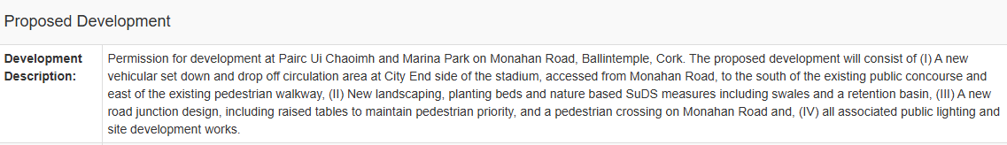 MarinaParkCork's tweet photo. Just in time for the summer holidays...

@PaircUiCha0imh are back again looking to put a turning circle in Marina Park on the southern side of the stadium.

https://t.co/W6MtX4VYGc https://t.co/HaWTMBtCoK