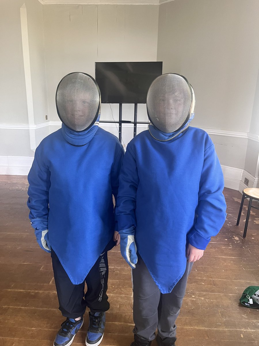 TeamMarton's tweet photo. En garde! A fun afternoon of fencing for some of Y6. https://t.co/nx4sCSe7tR