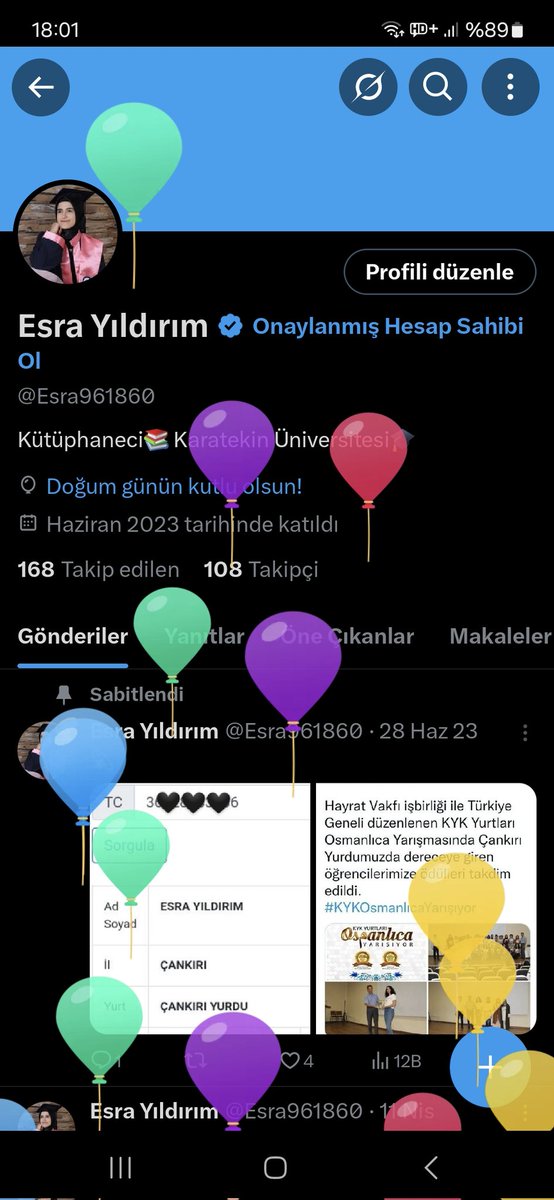 Bugün günlerden ben🥳