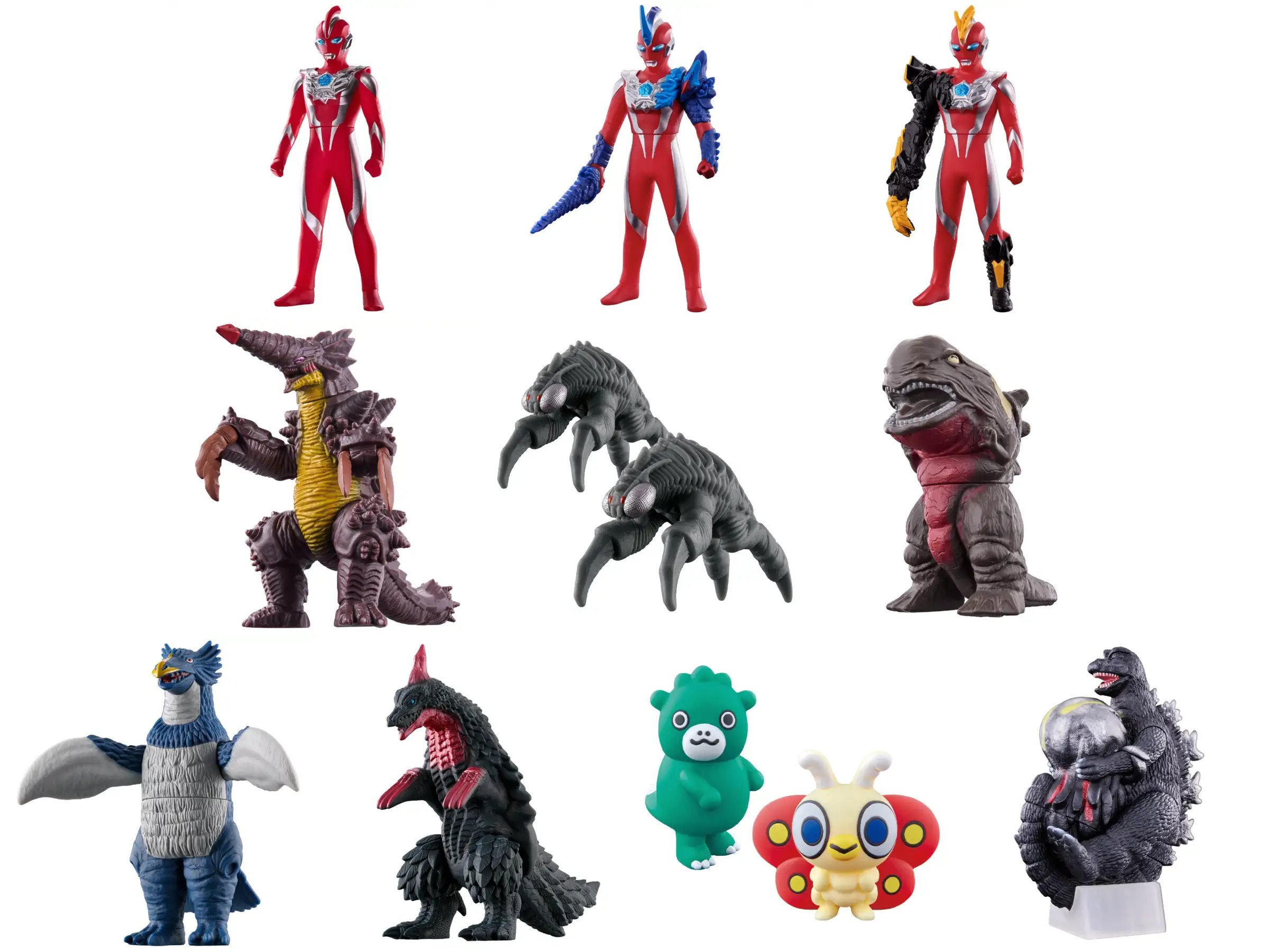 最新最全の 当時物ソフビ11体 ウルトラマン ゴジラ その他 - その他